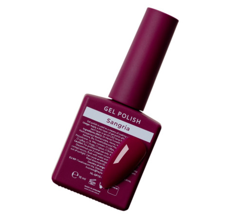 Гель-лак HEYLOVE Gel Polish Sangria марсала, 15 мл