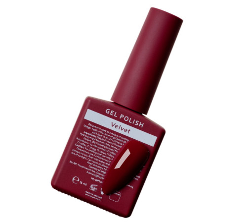 Гель-лак HEYLOVE Gel Polish Velvet бордовий, 15 мл