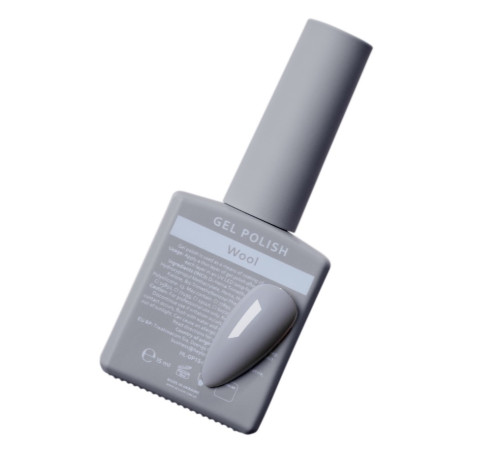 Гель-лак HEYLOVE Gel Polish Wool світлий сірий, 15 мл
