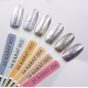 Гель-лак Kira Nails 24 Karat №002 срібний з кольоровими блискітками, 6 мл