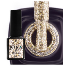 Гель-лак Kira Nails 24 Karat №004 золотий, 6 мл