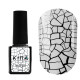 Гель-лак Kira Nails Crack Effect White білий, 6 мл