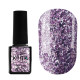 Гель-лак Kira Nails Shine Bright №09 бузковий з блискітками, 6 мл