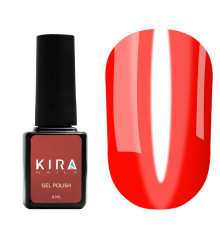Гель-лак Kira Nails Vitrage №V01 червоний вітражний, 6 мл