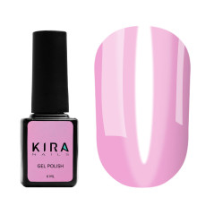 Гель-лак Kira Nails Vitrage №V12 рожевий вітражний, 6 мл
