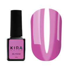 Гель-лак Kira Nails Vitrage №V13 рожевий вітражний, 6 мл