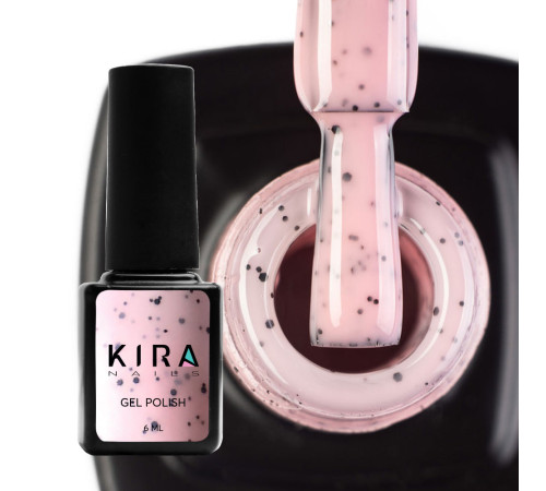 Гель-лак Kira Nails Чіа Пудінг №04 полуниця, 6 мл