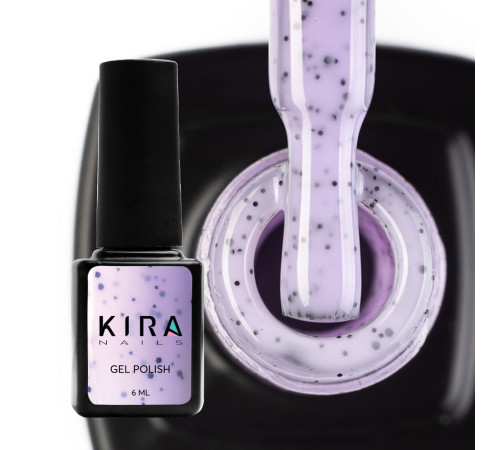 Гель-лак Kira Nails Чиа Пудинг №07 ежевика, 6 мл