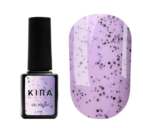 Гель-лак Kira Nails Чиа Пудинг №07 ежевика, 6 мл