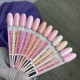 Гель-лак Kira Nails №001 розовый для френча, полупрозрачная эмаль, 6 мл