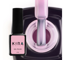 Гель-лак Kira Nails №001 рожевий для френча, напівпрозорий емаль, 6 мл