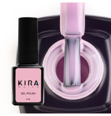 Гель-лак Kira Nails №001 рожевий для френча, напівпрозорий емаль, 6 мл