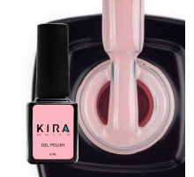 Гель-лак Kira Nails №003 світлий рожевий для френча емаль, 6 мл