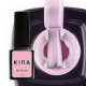 Гель-лак Kira Nails №004 розовый камуфляж для френча эмаль, 6 мл