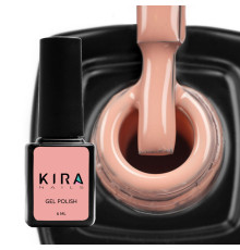 Гель-лак Kira Nails №006 рожево-персиковий для френча емаль, 6 мл