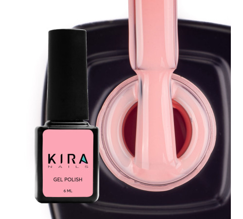 Гель-лак Kira Nails №007 персиковий для френча емаль, 6 мл