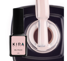 Гель-лак Kira Nails №009 блідо-бежевий емаль, 6 мл