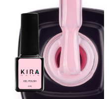 Gel polish Kira Nails #011 pale pink enamel, 6 ml