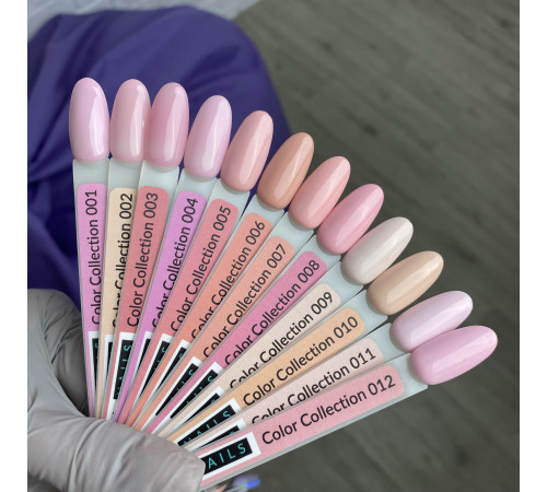Гель-лак Kira Nails №011 блідий рожевий емаль, 6 мл