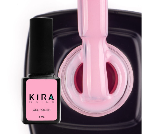 Гель-лак Kira Nails №012 світлий ніжно-рожевий емаль, 6 мл