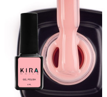 Гель-лак Kira Nails №013 светлый персиково-розовый эмаль, 6 мл