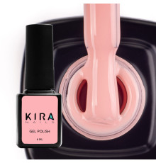 Гель-лак Kira Nails №013 світлий персиково-рожевий емаль, 6 мл