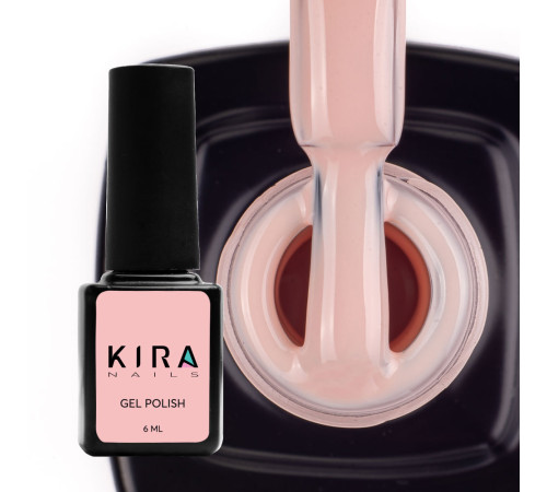 Гель-лак Kira Nails №014 кремовий емаль, 6 мл