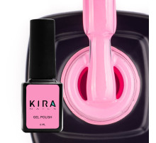 Гель-лак Kira Nails №017 рожевий емаль, 6 мл