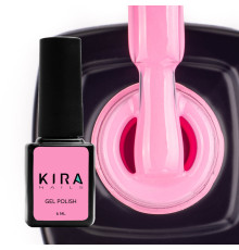 Гель-лак Kira Nails №017 рожевий емаль, 6 мл