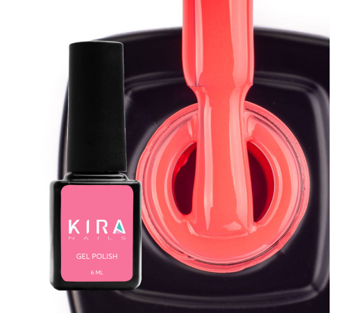 Гель-лак Kira Nails №018 світлий кораловий емаль, 6 мл