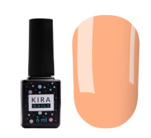 Гель-лак Kira Nails №020 розово-персиковая эмаль, 6 мл