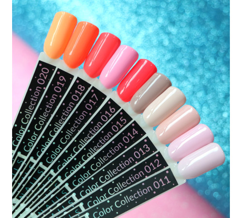 Гель-лак Kira Nails №020 рожево-персиковий емаль, 6 мл