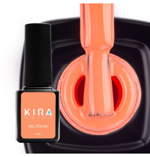 Гель-лак Kira Nails №020 рожево-персиковий емаль, 6 мл