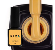 Гель-лак Kira Nails №023 жовтий емаль, 6 мл