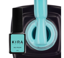 Гель-лак Kira Nails №027 блакитний емаль, 6 мл