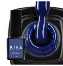 Гель-лак Kira Nails №029 синьо-фіолетовий емаль, 6 мл
