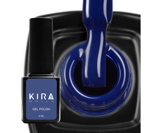 Гель-лак Kira Nails №029 сине-фиолетовая эмаль, 6 мл