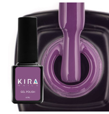 Гель-лак Kira Nails №030 фіолетовий емаль, 6 мл