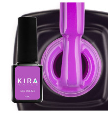 Гель-лак Kira Nails №031 фуксія емаль, 6 мл