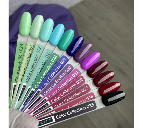 Гель-лак Kira Nails №031 фуксія емаль, 6 мл