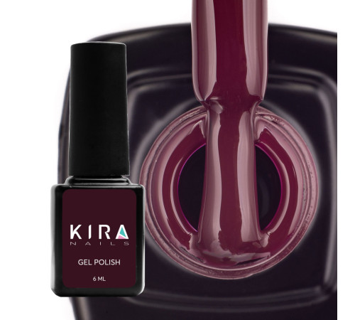 Гель-лак Kira Nails №032 сливовий емаль, 6 мл