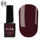 Гель-лак Kira Nails №033 HEMA/TPO free, бургунді емаль, 6 мл