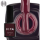 Гель-лак Kira Nails №033 HEMA/TPO free, бургунді емаль, 6 мл