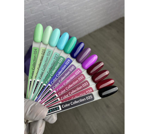 Гель-лак Kira Nails №033 HEMA/TPO free, бургунді емаль, 6 мл