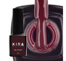Гель-лак Kira Nails №033 бургунд эмаль, 6 мл