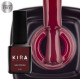 Гель-лак Kira Nails №034 HEMA/TPO free, темно-червоний емаль, 6 мл
