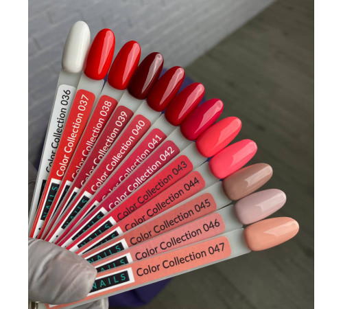 Гель-лак Kira Nails №036 білий емаль, 6 мл