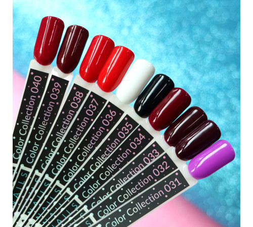 Гель-лак Kira Nails №037 яскраво-червоний емаль, 6 мл