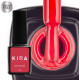 Гель-лак Kira Nails №038 HEMA/TPO free, червоний емаль, 6 мл