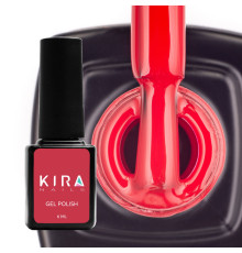 Гель-лак Kira Nails №038 червоний емаль, 6 мл